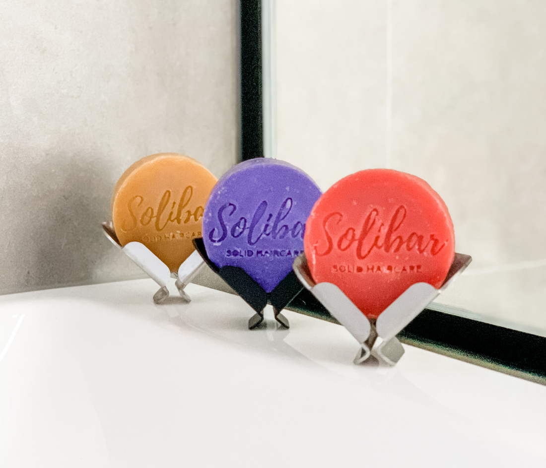 Solibar shampoo solid haircare bars and the block dock